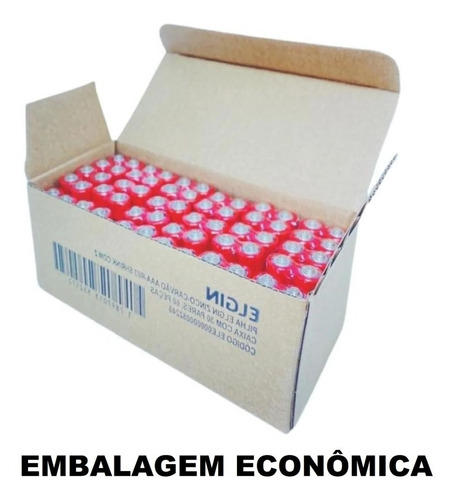 Imagem 4 de 5 de Pilha Comum Aaa Palito Caixa 60 Peças