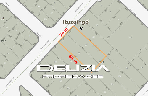 Imagen 2 de 8 de Venta De Lote En Ituzaingo
