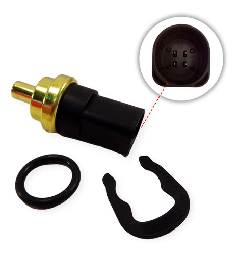 Sensor Temperatura Vw Golf Bora 1.8t 2.0 Negro