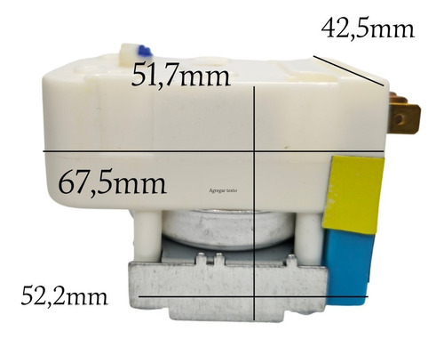 Imagen 3 de 5 de Timer Heladera No Frost Descongelamiento Universal 6h 40m