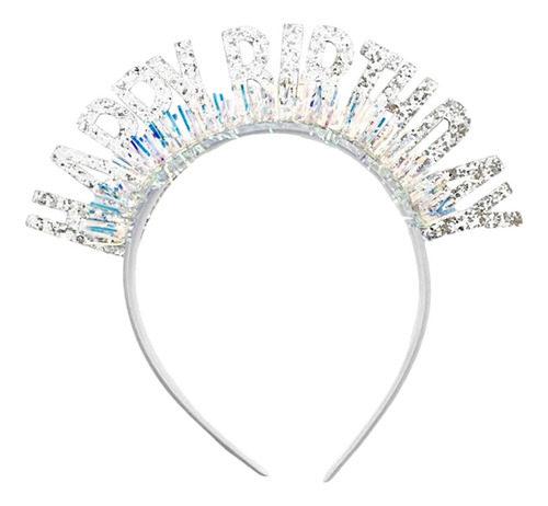 3 Diadema De , De Tiara De Cumpleaños, Corona De Argén