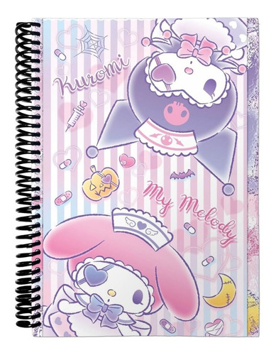 Cuaderno Kuromi - Tapa Dura A5 - Tematico