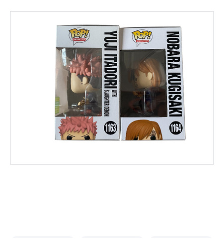 Funko Pop Jujutsu Kaisen Yuji Itadori Y Nobara Kugisaki Msi (Usado)