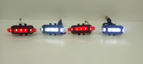 Luces Led Para Bicicleta Recargable 2x4.5$ 