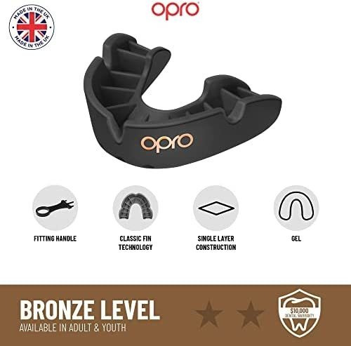 Protector Bucal Opro Deportes De Contacto Blanco Joven
