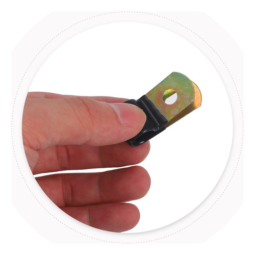 Abrazadera De Cable De Acero Inoxidable, 50 Unidades