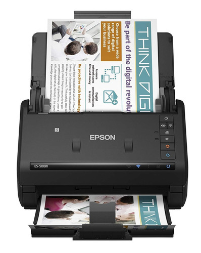 Epson Es-500w Escáner Documentos Color Wi-fi Doble Cara