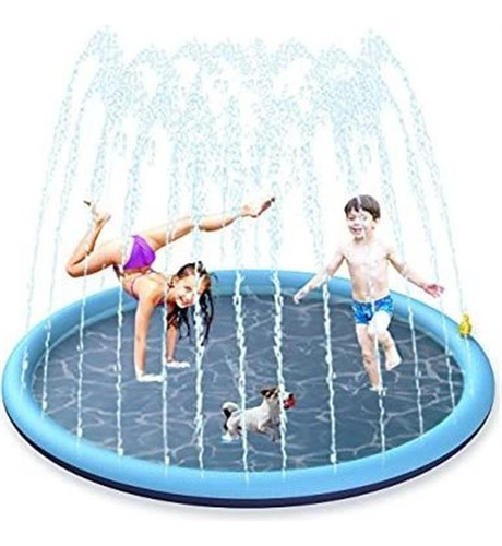 Splash Pad 68 Water Play  Iador Para Niños Alfombrilla...