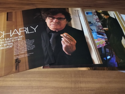 (ar417) Charly Garcia * Clippings Revista 5 Pgs * 2010