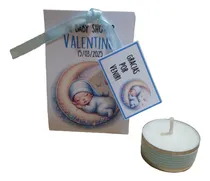 Comprar Souvenir Baby Shower Velitas De Noche Bebé X10u