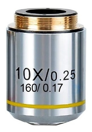 Objetivo Acromático Para Microscopio 10x Quasar