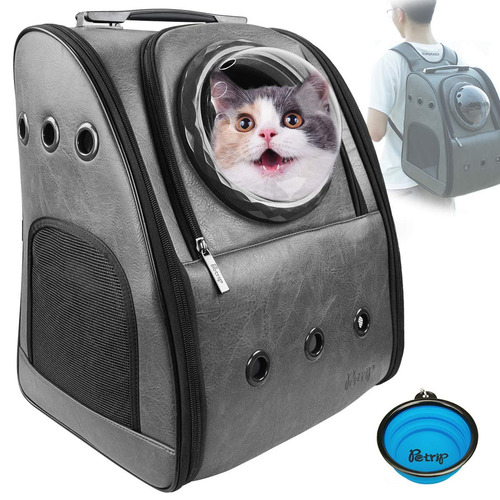 Petrip Mochila Para Perros Y Gatos, Mochila Para Gatos Gr