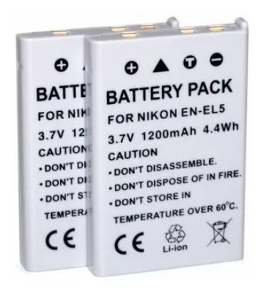 Pack: Bateria + Cargador Usb P/ En-el5