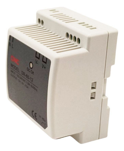 Fuente De Poder A Riel Din 60w 12vdc 4.5a - Cnc
