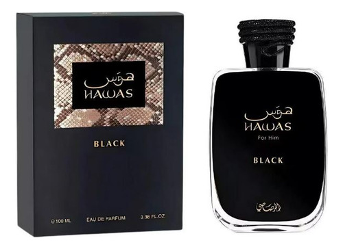 Rasasi Hawas Black Eau De Parfum 100 Ml Para Hombre