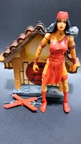 Comprar Marvel Legends Serie 4 Elektra Completa Dardevil Bullseye