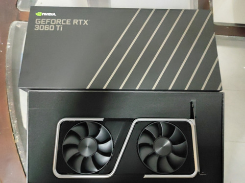 Imagen 3 de 3 de Nvidia Geforce Rtx 3060 Ti Founders Edition 8gb Fe - Non-lhr