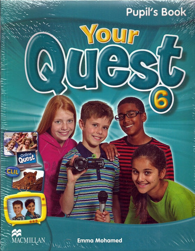 Your Quest 6 - Pupil ' S Book + Activity Book - Emma Mochame