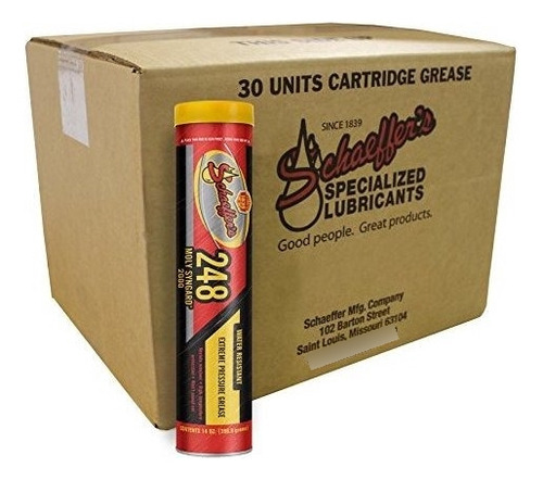 Schaeffer Manufacturing Co. ******* Moly Syngard Grease,