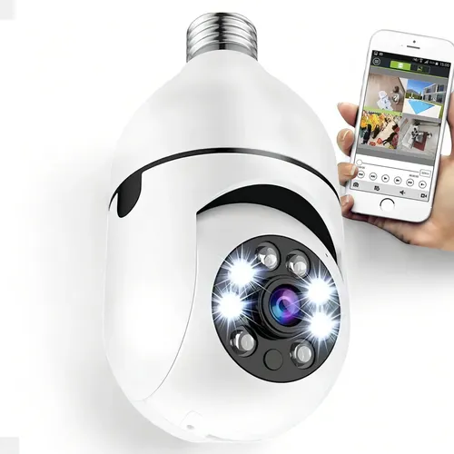 Câmera Ip Wi-fi Yoosee 360º Full Hd Espiã Segurança Bivolt Branca Branco
