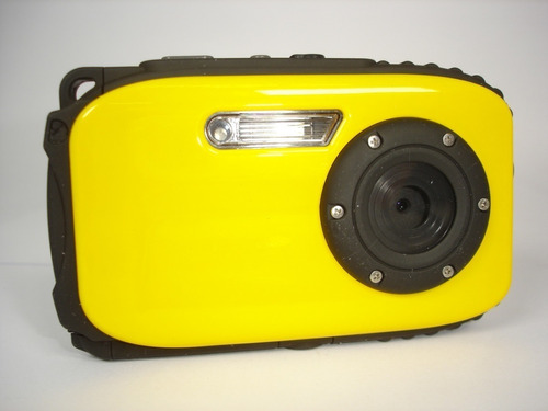 Câmera Filmadora Prova D'água 10m 5mp Amarela Waterproof