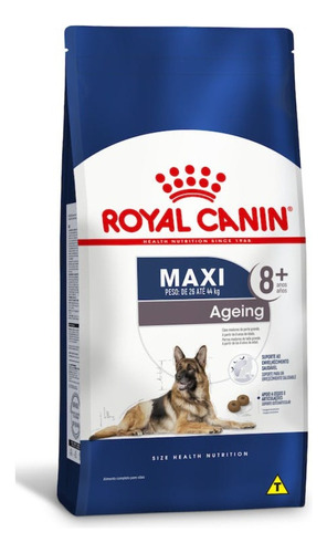 Ração Royal Canin Maxi Ageing 8+ 15 Kg Promoção +brinde