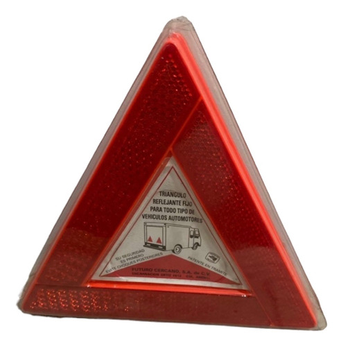 Triángulo Reflejante Preventivo 19 Cm Por Lado Par Con Envío