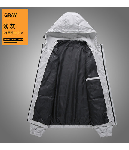 Chaqueta Acolchada Con Forro Impermeable Para Hombre