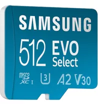 Comprar Memoria Micro Sd Samsung 512gb Clase 10 U3 130mbs Ultrahd 4k