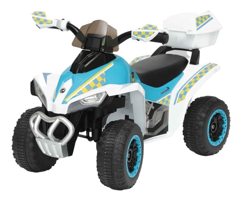 Mini Quadriciclo Moto Elétrica Infantil Importway Policia