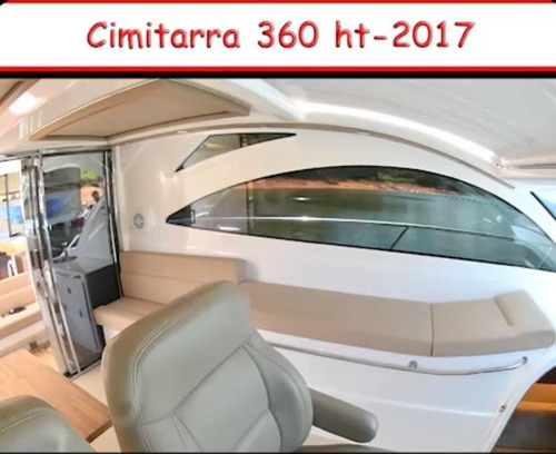 Lancha Cimitarra 36, 360 Ht 2017 Parelha Diesel Joystick