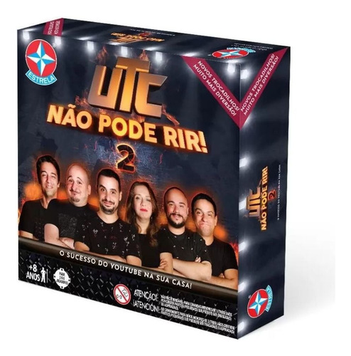 Jogo De Tabuleiro Utc Não Pode Rir 2 Castro Brothers