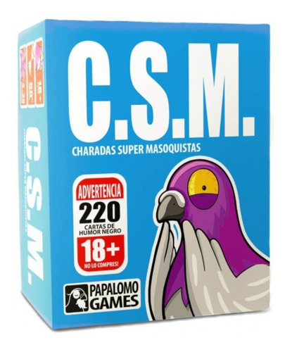 Juego De Cartas Charadas Super Masoquistas C. S. M Original