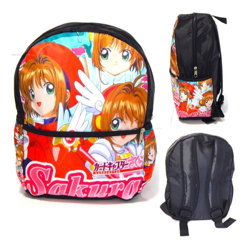 Sakura Card Captors Mochila Backpack Diadema Baculo Kero