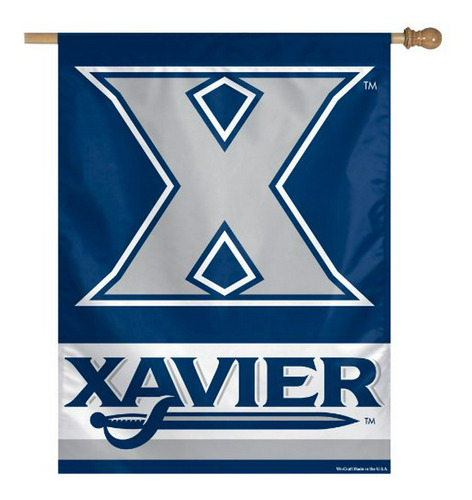 Ncaa Xavier Musketeers Flag Vertical, 27 X 37 Pulgadas.