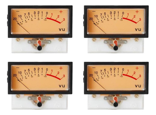 Vu Meter Head Amplificador De Potencia De Audio Panel Db Lev