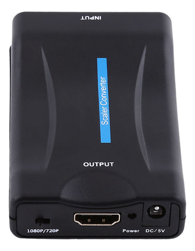 Adaptador De Vídeo Scart To Converter 720p 1080p Com Cabo Us