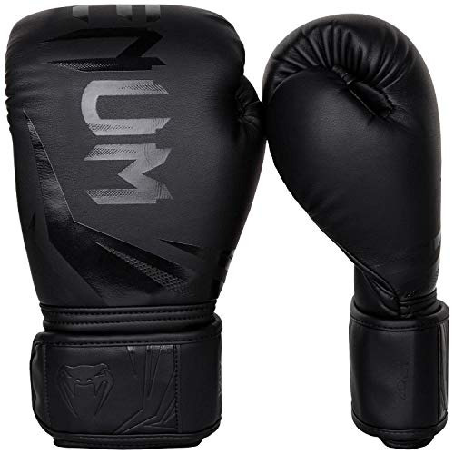 Guantes De Boxeo Venum Challenger 3.0 - Negro / Negro-16 Oz,