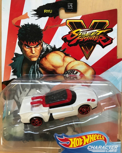 Hot Wheels Character Cars, Ryu, Street Fighter 5
