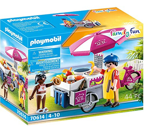 Carrito Para Crepes Playmobil, Negro