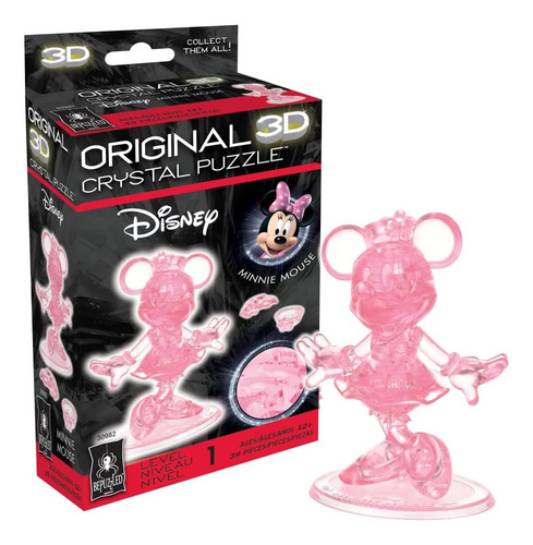 Rompecabezas De Cristal 3d Minnie Mouse