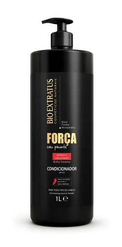 Kit Bio Extratus Força E Pimenta Sh + Mas + Cond + Loçao