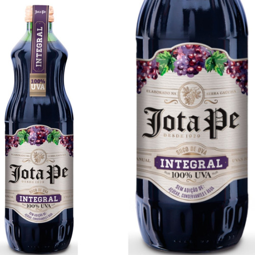 Suco De Uva Integral Tinto 100% Uva Jota Pe 500ml