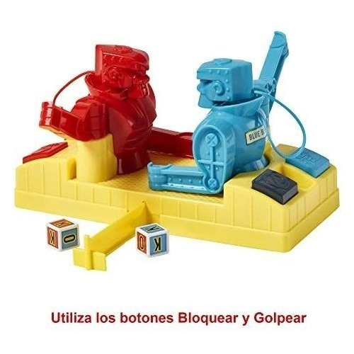 Mattel Games Robots Rock'em Sock'em Juego De Mesa Para Niños