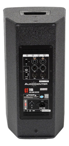 Bafle Altavoz Audiocenter Gt510a Woofer 10 Pulgadas Activo Color Negro