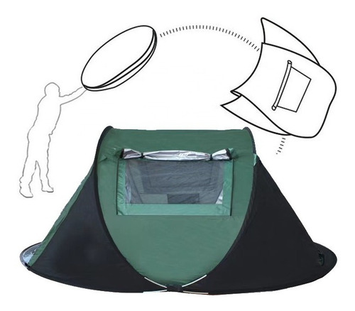 Imagen 4 de 8 de Carpa Auto-armable Pop Up 3 Personas