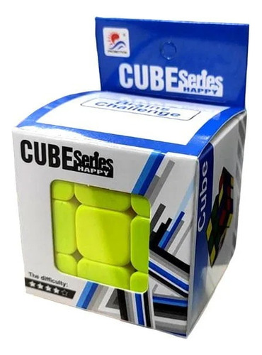 Cubo Rubik 3x3 Profesional Speed Cube Sin Adhesivo Blanco