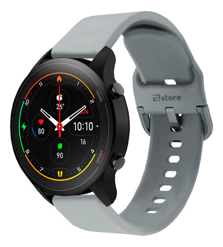 Correa Compatible Xiaomi Mi Watch Color Gris Hebilla 22m