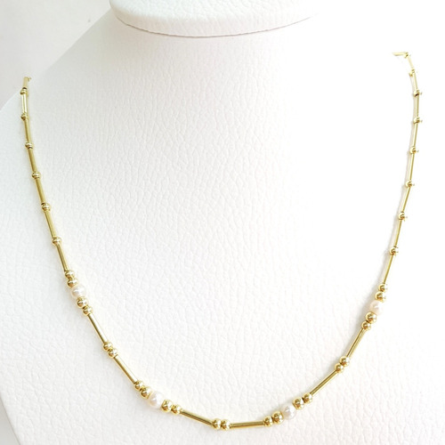 Imagen 2 de 5 de Gargantilla Oro 18k/750 9,0grs 42cm Brumat