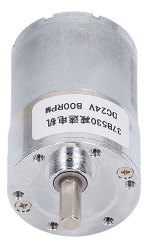 Motor De Engrenagem Dc 24v 800rpm Redução De Velocidade Tran